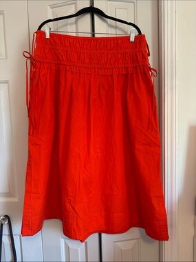 Free Assembly Cotton Midi skirt